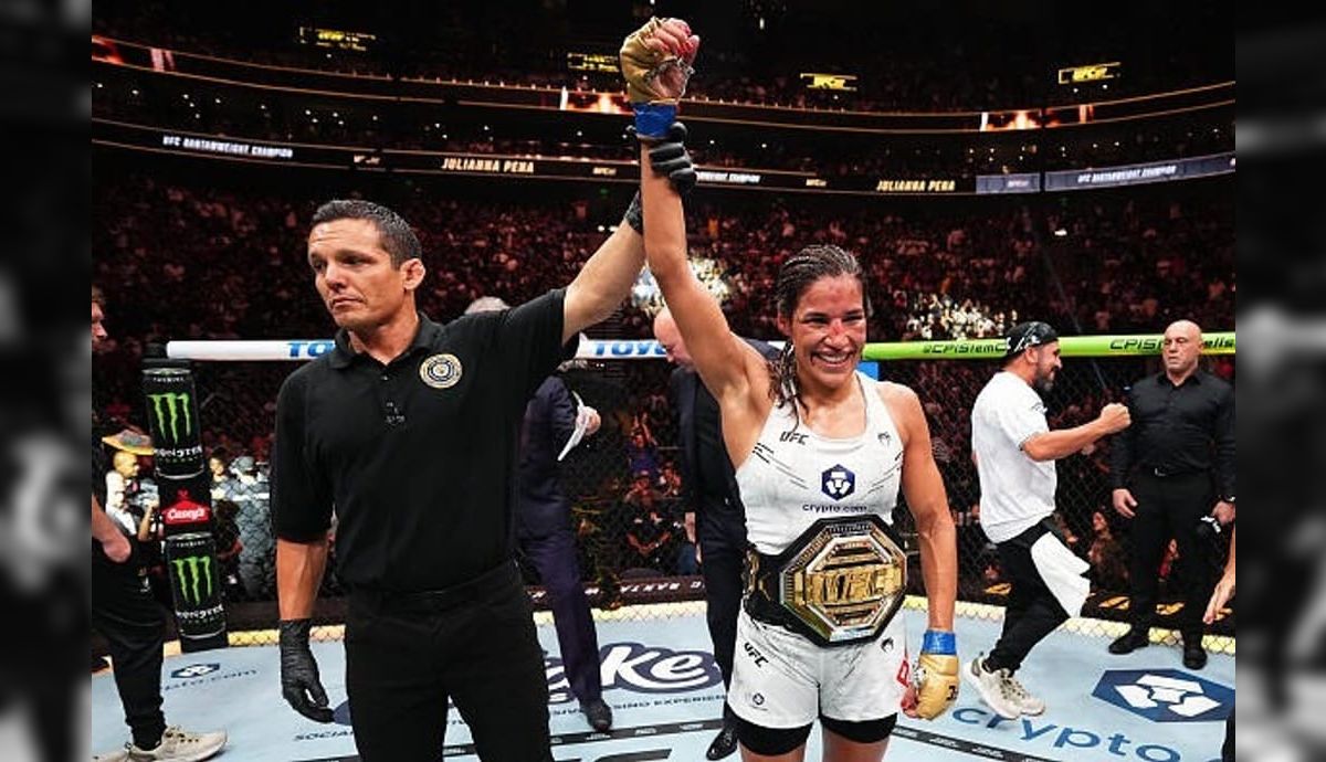 Julianna Peña supera Raquel Pennington e retoma o cinturão peso-galo