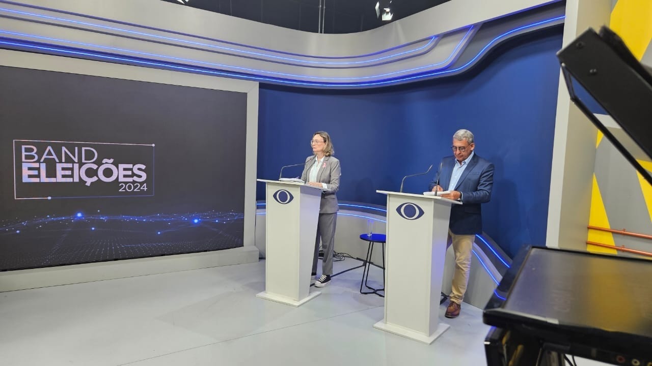 Maria do Rosário e Sebastião Melo trocam acusações em debate de Porto Alegre