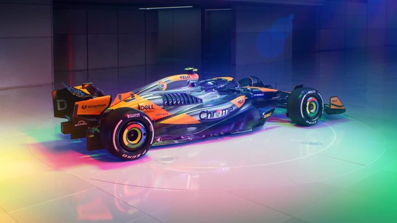 McLaren traz de volta ‘visual cromado’ para o Grande Prêmio dos Estados Unidos