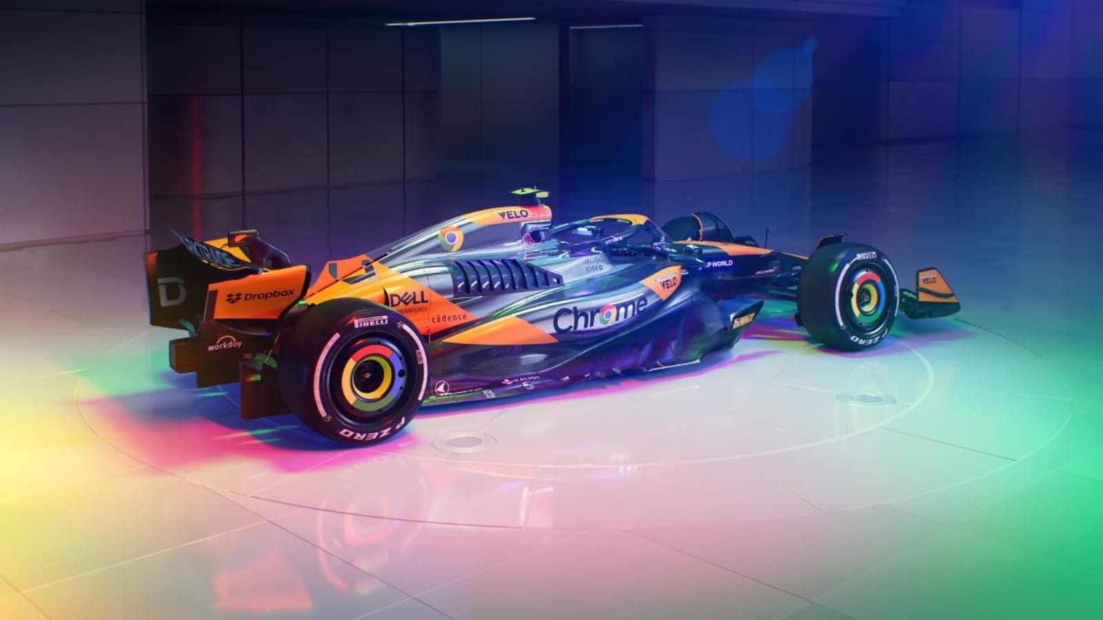 McLaren traz de volta ‘visual cromado’ para o Grande Prêmio dos Estados Unidos