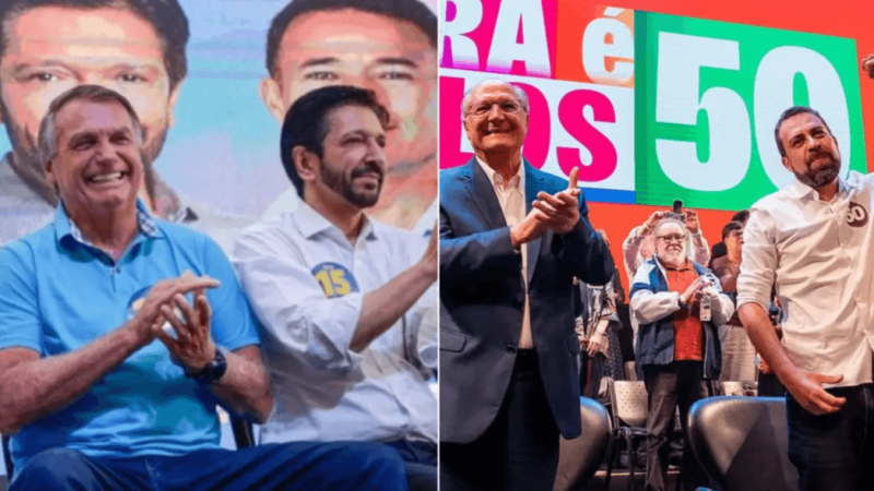 Nunes tem 57% e Boulos, 43% em votos válidos
