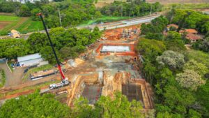 Prefeito Visita Obras da Nova Ponte que Interligará as Regiões do Fortaleza e São José – Jornal Aqui Paulínia
