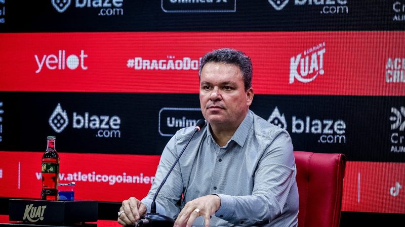 Presidente do Atlético-GO “desiste” do Brasileiro e projeta 2025: “Já caiu”