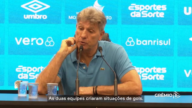 Renato questiona atuação da arbitragem contra o Atlético-MG em BH