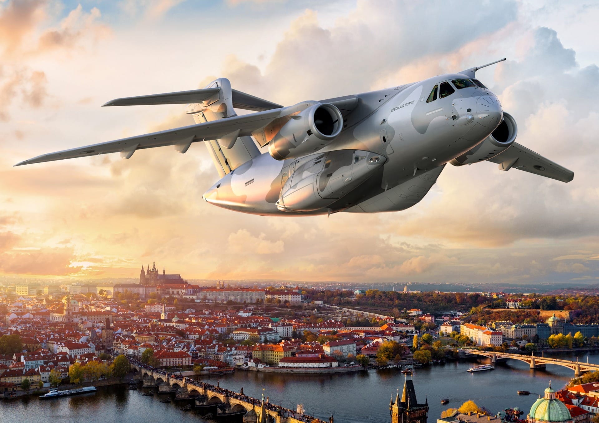 República Tcheca adquire aeronaves C-390 Millennium da Embraer para modernizar a Força Aérea