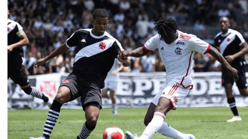 Vasco vence Flamengo por 1 a 0 e é bicampeão carioca sub-20