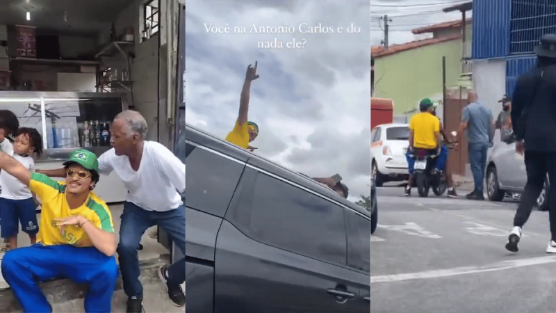 Bruno Mars viraliza após ser flagrado “passeando” em Belo Horizonte, Minas Gerais