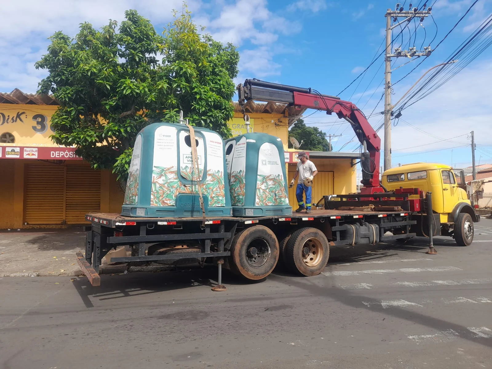 Coleta de Vidro – Prefeitura Municipal de Cosmópolis – Jornal Aqui Paulínia