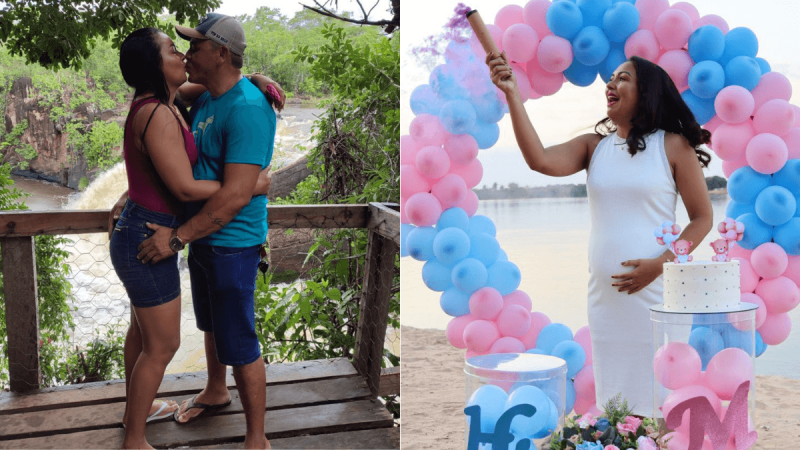 Ela perdeu o marido, mas descobriu que estava grávida dele