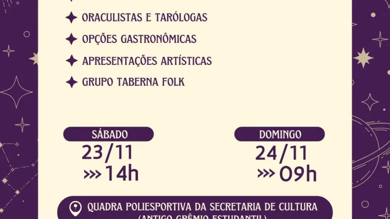 Feira Cultura Mística – Prefeitura Municipal de Cosmópolis – Jornal Aqui Paulínia