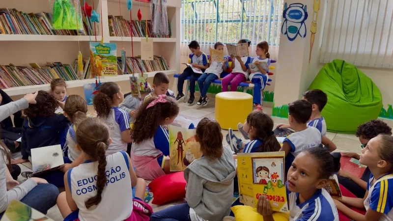 Novo Cantinho da Leitura – Prefeitura Municipal de Cosmópolis – Jornal Aqui Paulínia