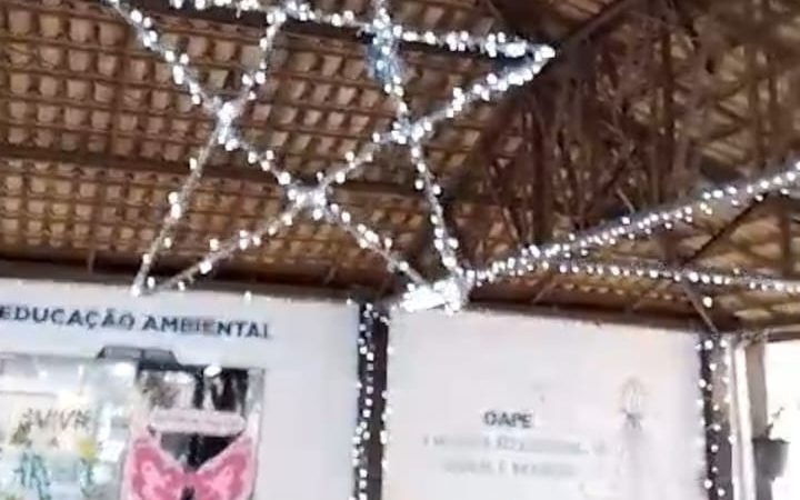 Observatório Ambiental Pq. Escola começa a receber decoração natalina – Jornal Aqui Paulínia