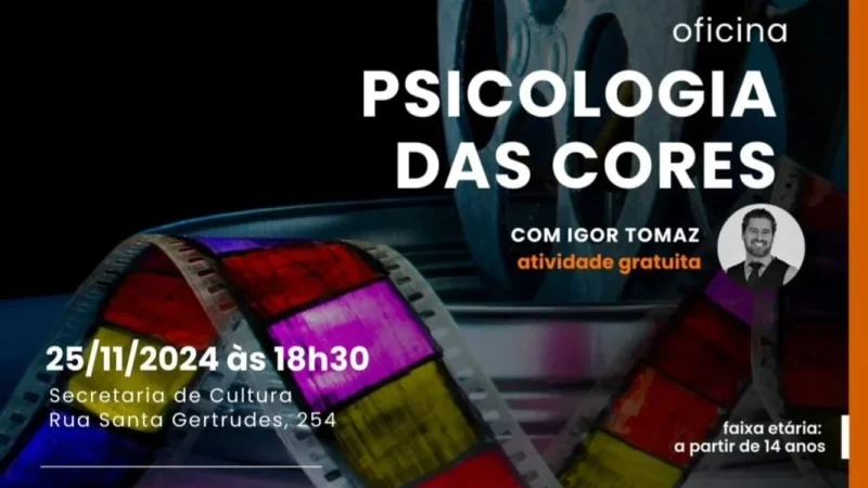 Oficina Psicologia das Cores – Prefeitura Municipal de Cosmópolis – Jornal Aqui Paulínia