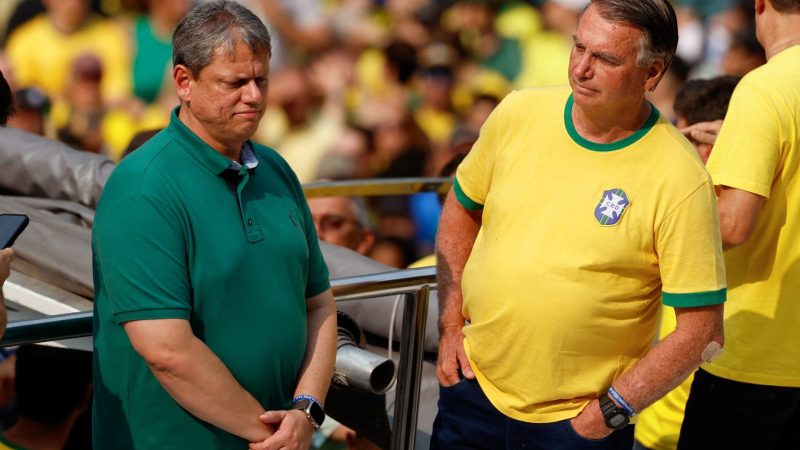 Tarcísio de Freitas critica indiciamento de Bolsonaro pela PF: “Carece de provas”