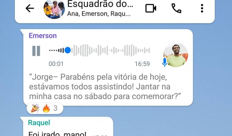 WhatsApp lança recurso de transcrição de áudios; confira – 21/11/2024 – Tec