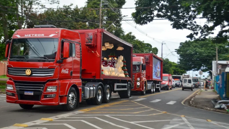 Caravana Iluminada de Natal da Coca-Cola – Prefeitura Municipal de Cosmópolis – Jornal Aqui Paulínia