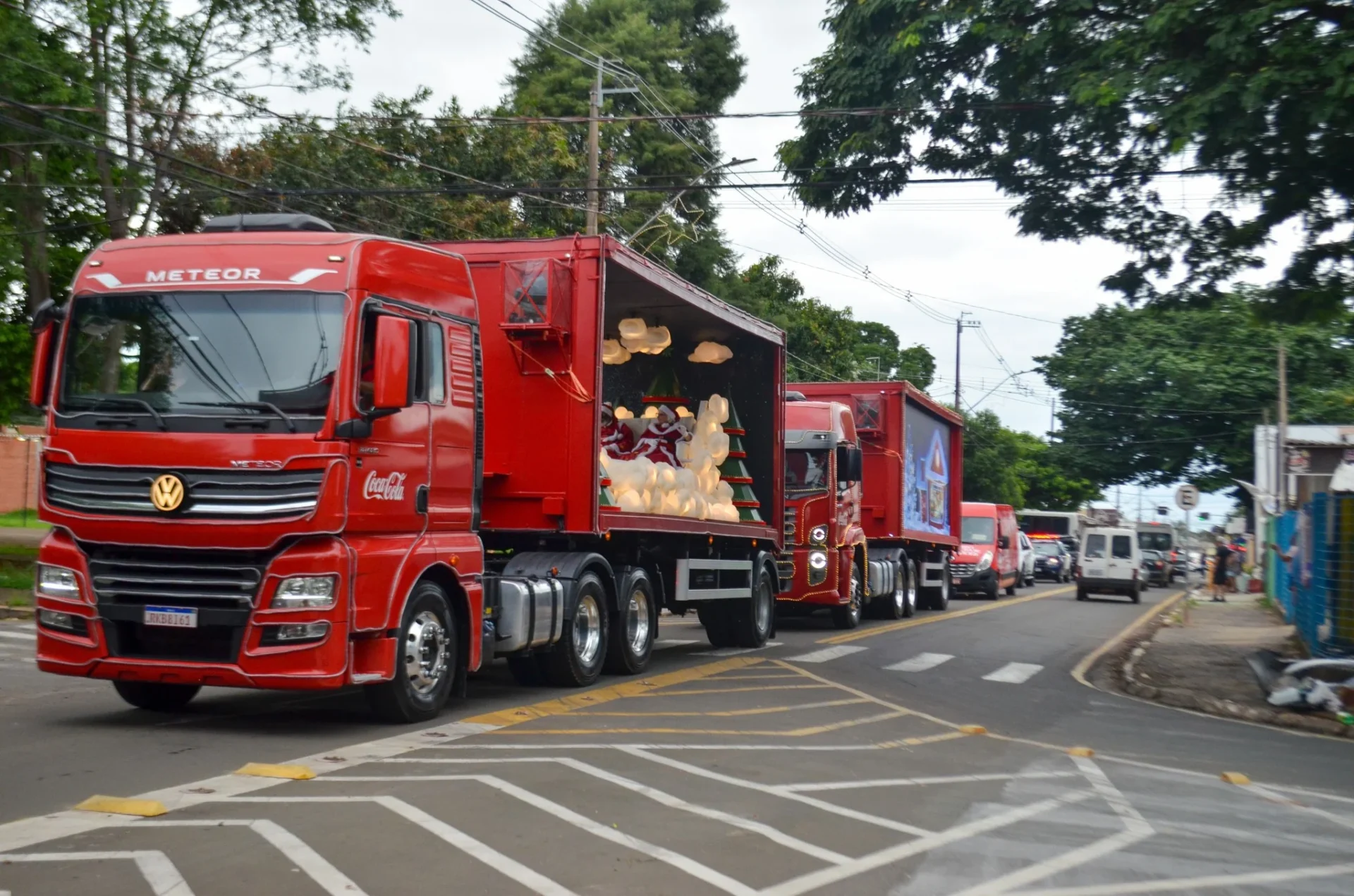 Caravana Iluminada de Natal da Coca-Cola – Prefeitura Municipal de Cosmópolis – Jornal Aqui Paulínia