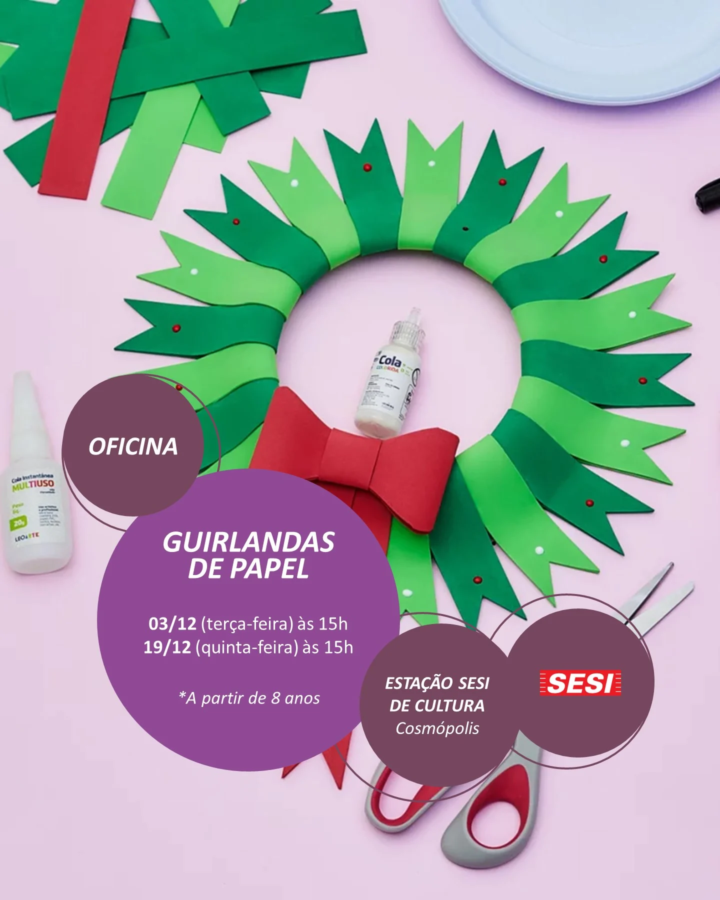 Oficina livre e gratuita no SESI Cosmópolis – Prefeitura Municipal de Cosmópolis – Jornal Aqui Paulínia