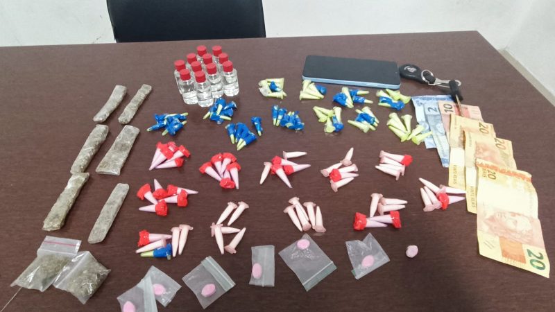 Traficante é preso pela Guarda de Sumaré com maconha e cocaína no Maria Antônia