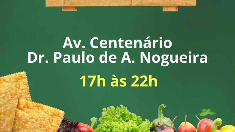 Hoje tem Feira livre na “Avenida Centenário’, próximo ao ‘Terminal Rodoviário’ – Prefeitura Municipal de Cosmópolis – Jornal Aqui Paulínia