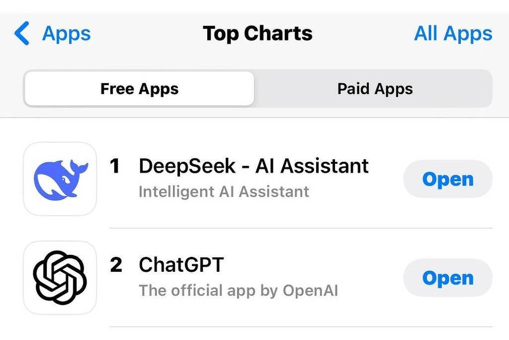 IA chinesa DeepSeek passa ChatGPT em downloads – 27/01/2025 – Mercado