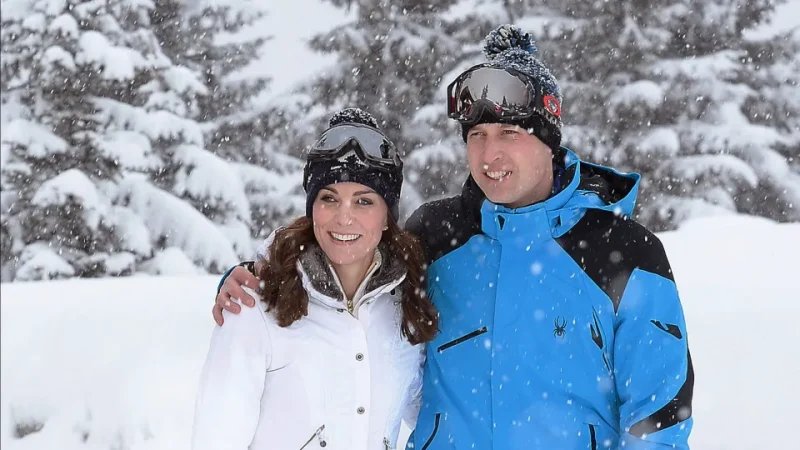Kate Middleton viaja até aos Alpes com William e os filhos