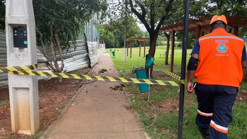 Parque Zeca Malavazzi fechado devido às fortes chuvas – Jornal Aqui Paulínia