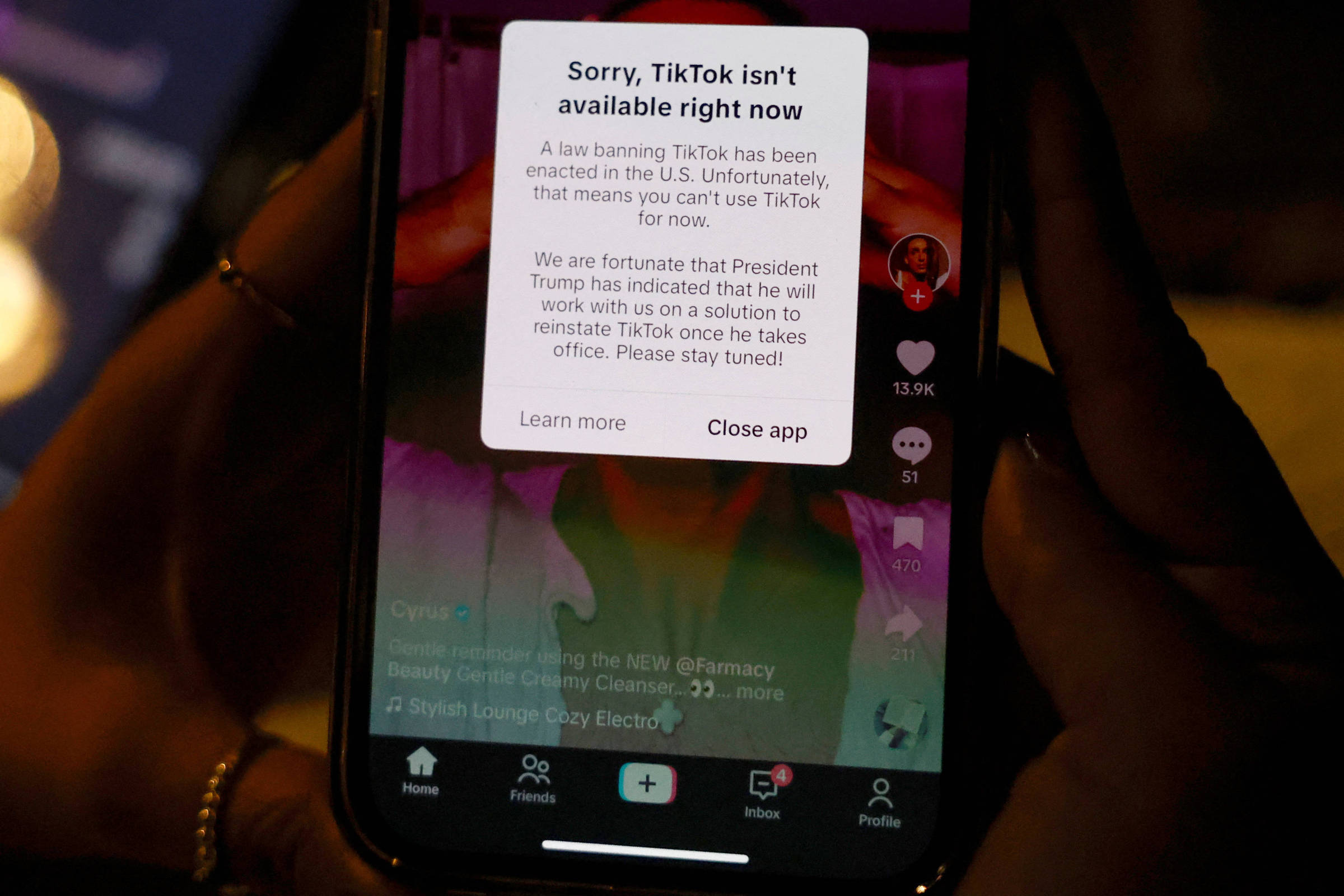 TikTok para de funcionar nos Estados Unidos – 19/01/2025 – Mercado