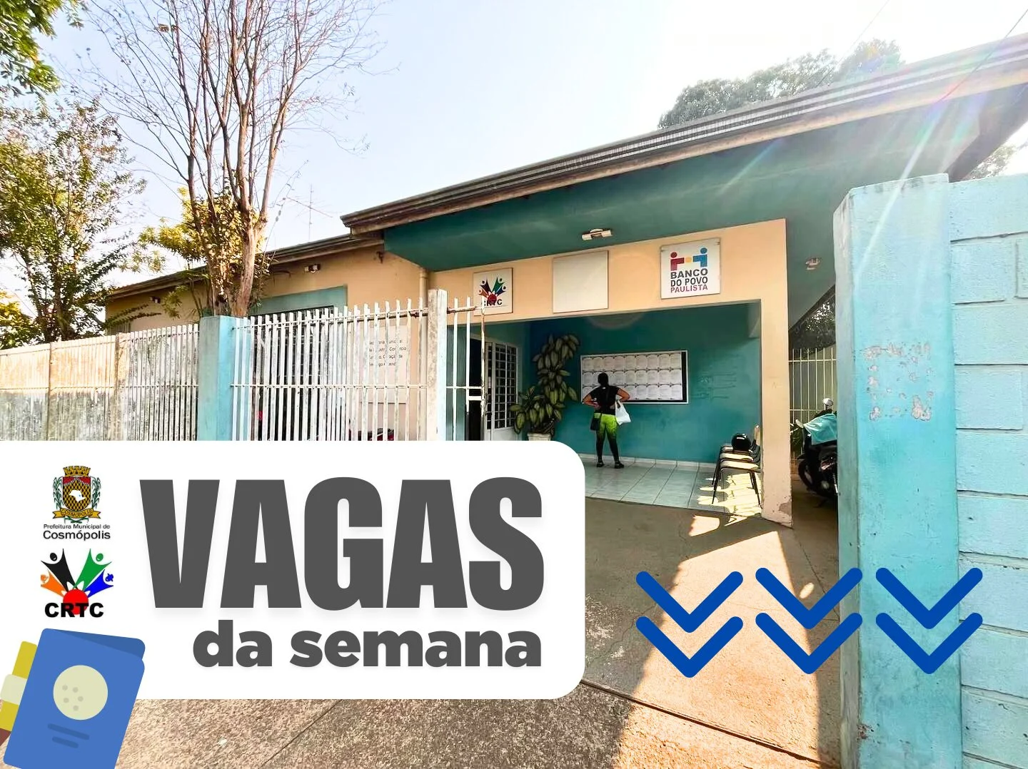 Vagas da semana – Prefeitura Municipal de Cosmópolis – Jornal Aqui Paulínia