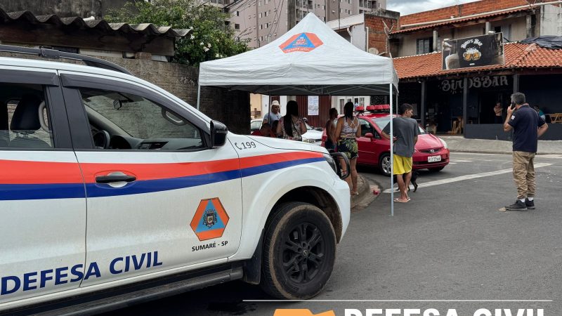 Sumaré tem previsão de chuvas intensas a partir desta segunda, 20
