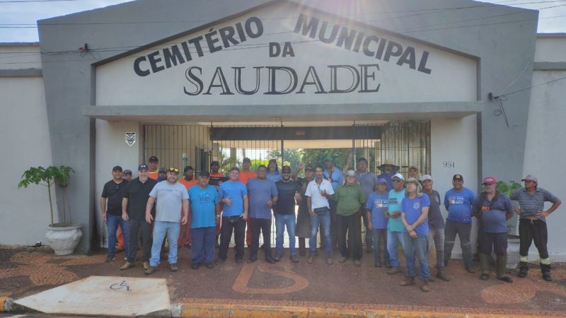 Cemitério Municipal de Sumaré recebe limpeza e manutenção