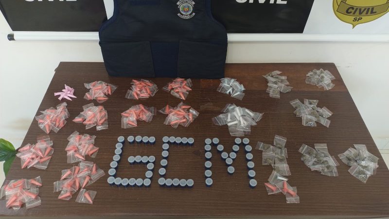 Guarda Municipal aprende kits de entorpecentes na região do Picerno