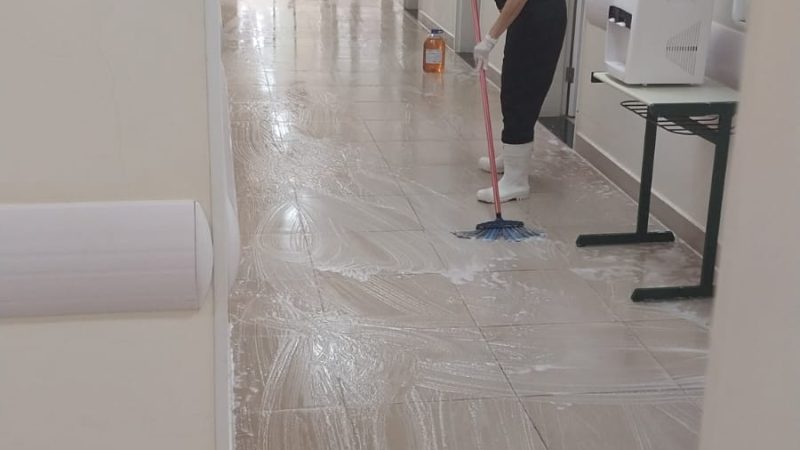 Secretaria de Saúde promove limpeza nas unidades de saúde de Sumaré