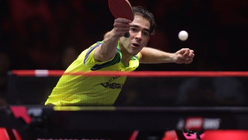 Calderano cai para taiwanês Yun-Ju nas oitavas do WTT Singapura Smash