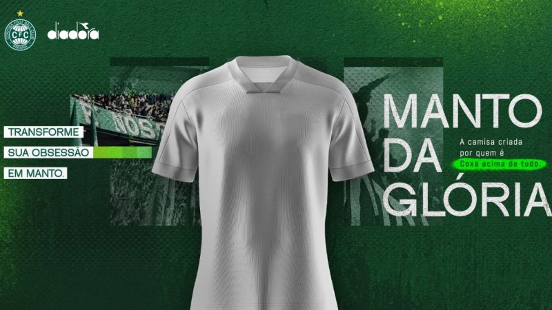 Coritiba lança concurso para torcida desenhar nova camisa