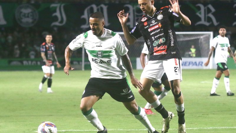 Coritiba x Operário: resultado, gols e ficha