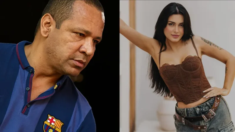 Fernanda Campos expõe curtida do pai de Neymar em vídeo sensual na web