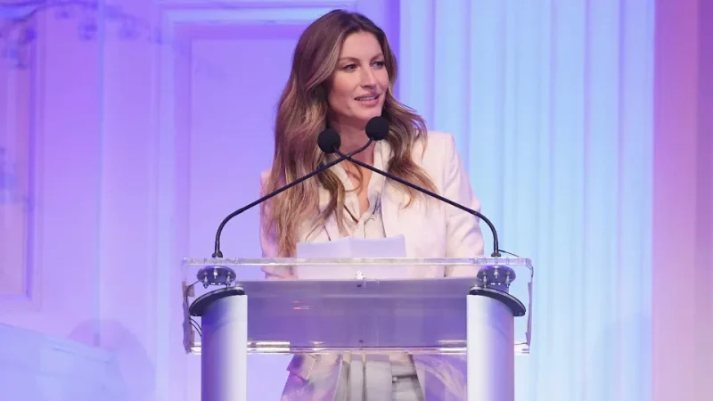 Gisele Bündchen faz doação para ajudar vítimas de incêndio na Califórnia