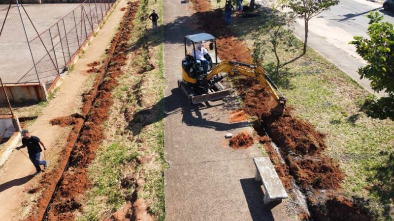 Quadras esportivas no Jd. Santiago, em Hortolândia, recebem iluminação de LED – Jornal Aqui Paulínia