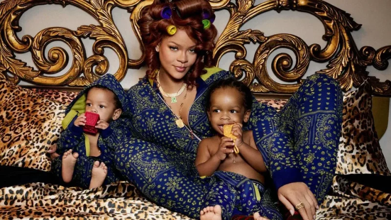 Rihanna anuncia gravidez do terceiro filho no tapete vermelho do Met Gala