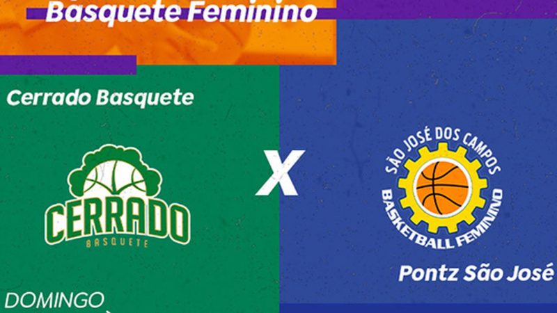 Basquete feminino: TV Brasil exibe Cerrado Basquete X Pontz São José
