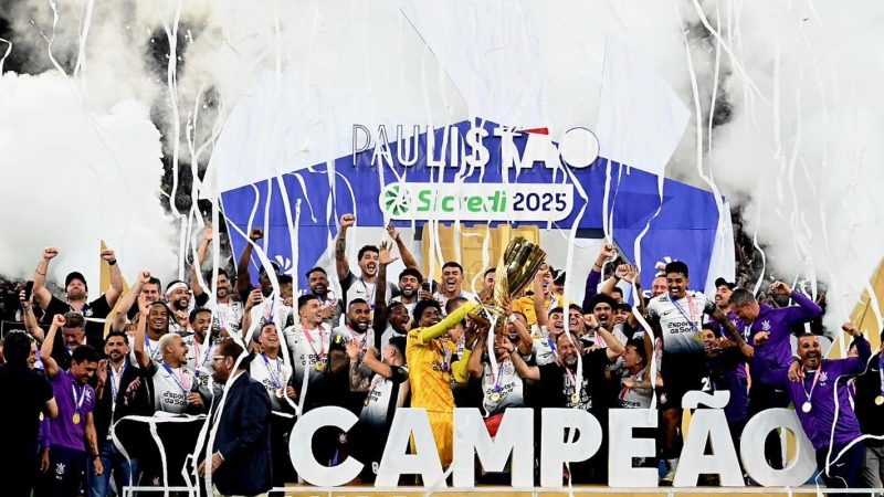 Corinthians quebra jejum e fatura em casa o 31º título do Paulistão
