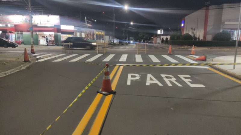 Cruzamentos no Jardim Rosolém recebem reforço na sinalização de solo – Jornal Aqui Paulínia