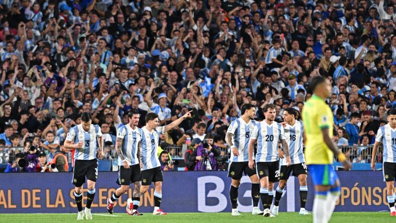 Em noite para esquecer, Brasil é goleado pela Argentina por 4 a 1