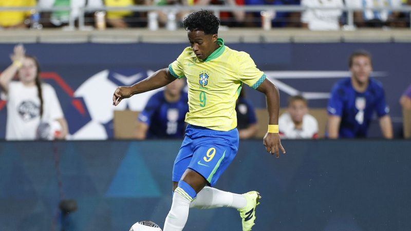 Endrick é convocado para Eliminatórias após corte de Neymar por lesão