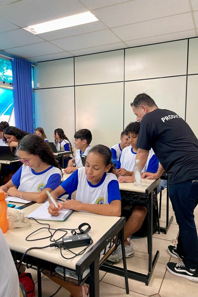 Estudantes da Emef Taquara Branca participam de formação em Inteligência Artificial – Jornal Aqui Paulínia