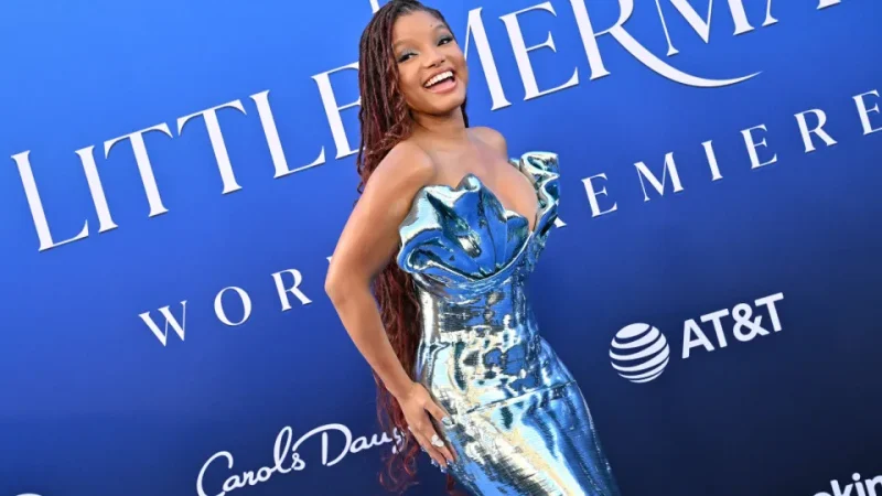 Halle Bailey se emociona ao ver filho reconhecê-la em ‘A Pequena Sereia’