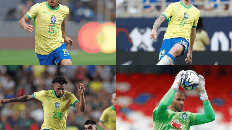 João Gomes, Beraldo, Éderson e Weverton são convocados para seleção
