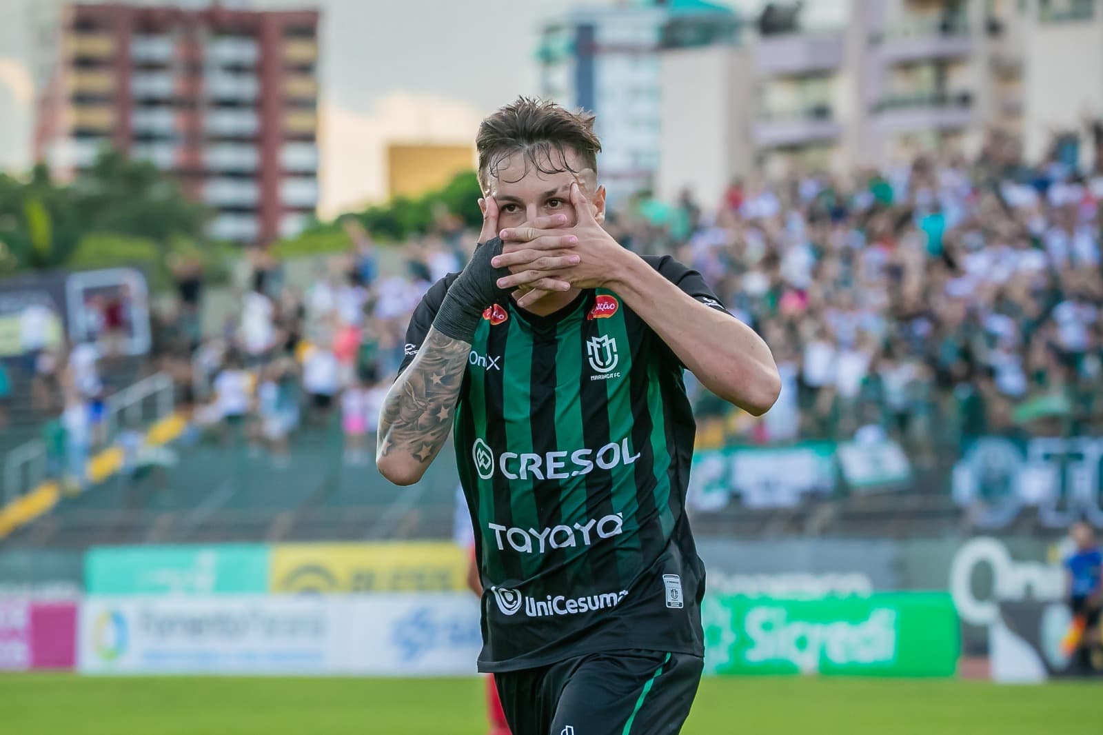 Matheus Moraes, do Maringá, termina Estadual como artilheiro