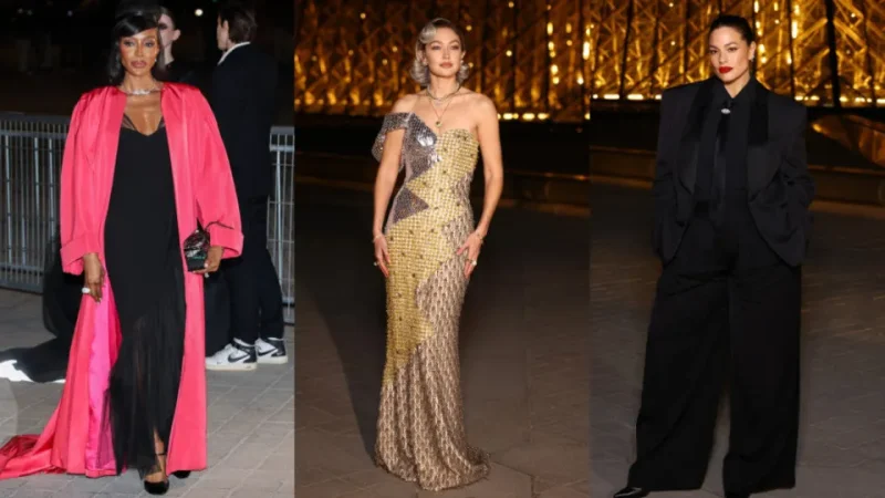 Museu do Louvre abre portas à elegância e sofisticação destas estrelas